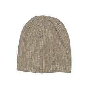 NWOT Amato Cashmere Emma Beanie Hat Tan Beige